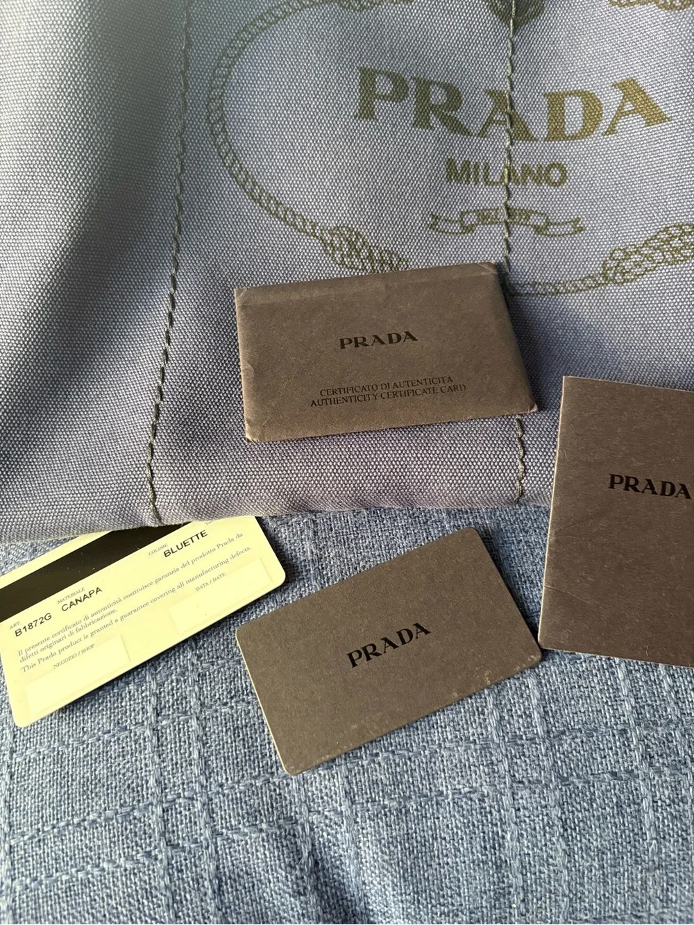 Prada authentic classic
